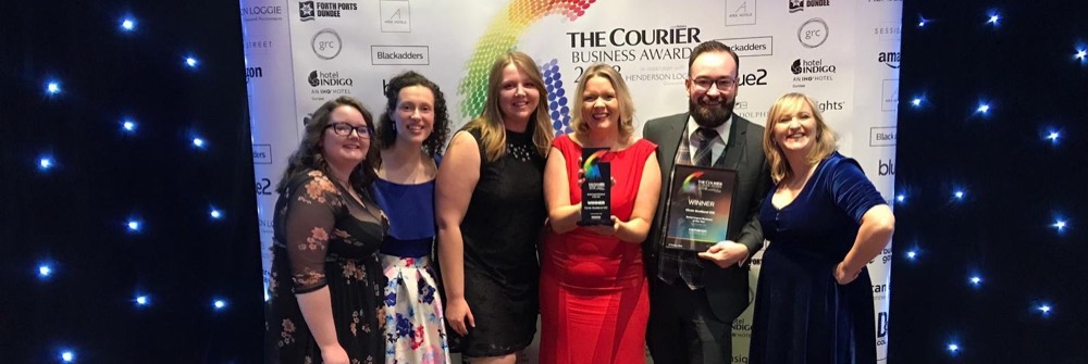 Celebrating our social impact at the Courier Business Awards
