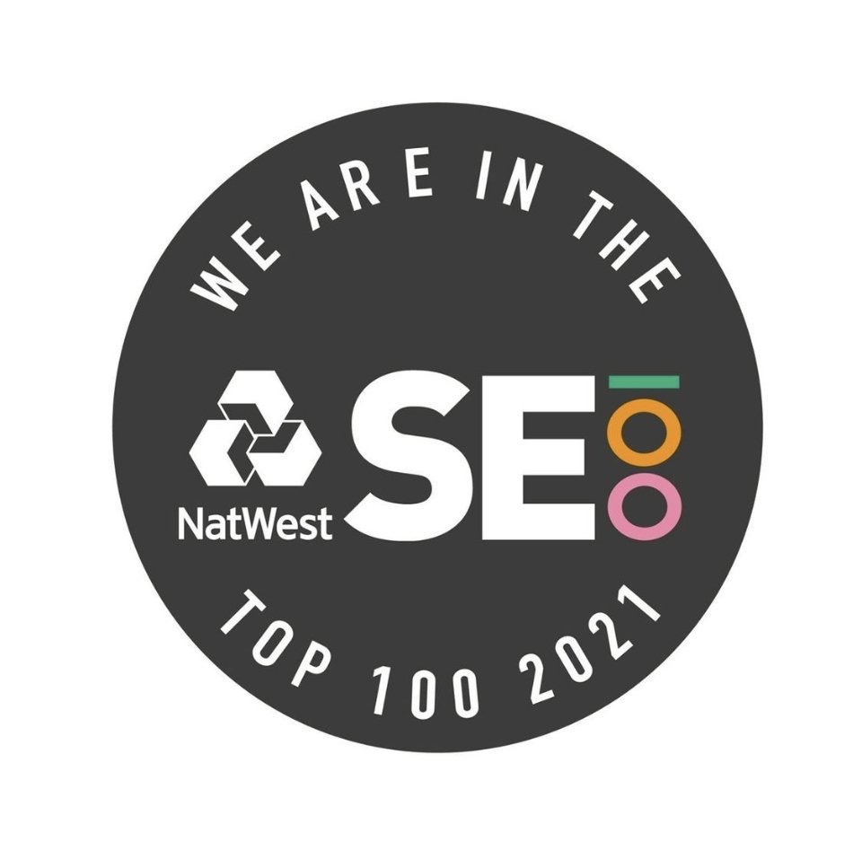 Winner of the NatWest SE100 awards 2022